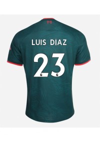 Fotbalové Dres Liverpool Luis Diaz #23 Třetí Oblečení 2022-23 Krátký Rukáv